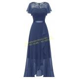 BeryLove Lace Guest Dress Formal size lg color roy