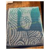 40" x 72" Trident cotton beach towel