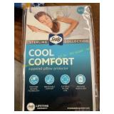 Sealy Zippered Pillow Protector, Standard/Queen