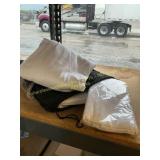 8 ea white tea tablecloths banquet size