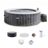 complete? Intex PureSpa Greywood Deluxe Spa Set