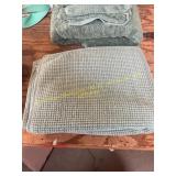 Sage green bath mat