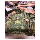 Camo poncho