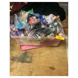 Tote of Beanie Babies