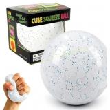 Snowball Squishy Stress Ball - Slow Rising Foam