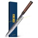 HOSHANHO Sushi Knife 10" Yanagiba, Rosewood