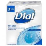 Dial Antibacterial Bar Soap, White (13 Bars)