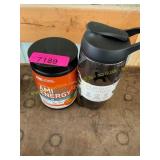 ON Engry supplement 10oz & 24oz shaker bottle