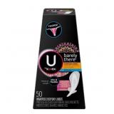 U by Kotex Thong liners50ct, heavy pads 40 ct