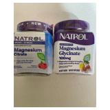 2pk Natrol magnesium glycinate and citrate
