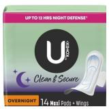 U by Kotex Security Maxi Pad w/ Wings
