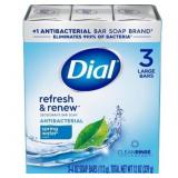 3pk Dial Antibacterial Bar Soap 4oz/3ct