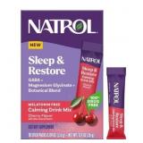 2 ct. Natrol Sleep & Restore Drink Mix, Cherry, 10