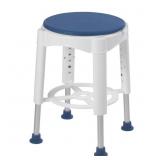 Drive Medical Blue Shower Stool, 360  Swivel