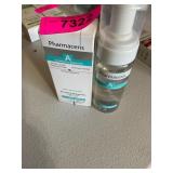 Pharmaceris nourishing cream 1oz & cleanser 5oz
