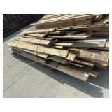 Pallet of assorted lumber