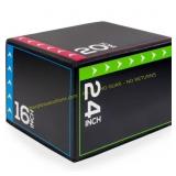 BalanceFrom Foam Plyometric Jump Box 16/20/24"