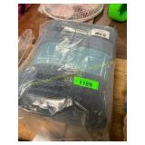 BLUE charisma 2 piece towel set 35" x 70"