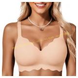 COCOMARTS Jelly Wireless Push Up Bra