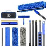 Wontolf 79" Window Squeegee Cleaner with Pole
