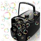 Bubble Machine, Automatic Blower (Black)