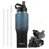 40oz Insulated Water Bottle, Keeps Cold/Hot