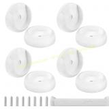 Yookeer 4 Pack Closet Pole Sockets 1-3/8"