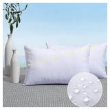 MIULEE 12x20 Outdoor Pillow Insert, Waterproof