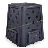 Redmon 65-Gallon Outdoor Compost Bin, Black