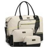 Clokars Travel Duffle Bags for Women, Quilted, Med