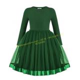 Arshiner Toddler Tutu Dress Long Sleeve Sz S