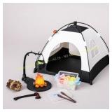 1:12 Miniature Doll Camping Kit: Fire Pit