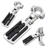 Benlari Highway Pegs, Chrome Style 2