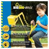 Big Dig Sandbox Digger Excavator Crane 360