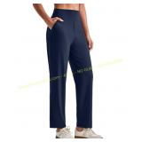 G4Free Work Dress Pants Women Straight Leg Sz L