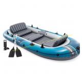 INTEX Excursion 5 Boat Set with Oars