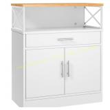 Shintenchi Kitchen Buffet Cabinet White