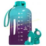 AQUAFIT Half Gallon Bottle with Time Marker