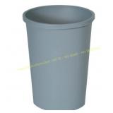 Ct 3 Rubbermaid Untouchable Trash Can, 11 gal, Gra