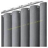 Dynamene Dark Grey Shower Curtain Set, 72x72