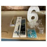7pc kit: Gogoonike stand, thinning scissors