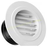 Hon&Guan 4" Soffit Vent with Screen Mesh