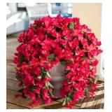 Faux Bougainvillea Artificial Flowers 2 Pcs