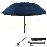 HOBVO UPF 50+ Golf Umbrella with Clamp