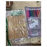 Large Reusable Straws & Bamboo Skewers