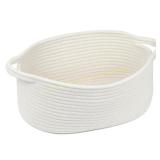 Woven Storage Basket with Handle, Small Ban