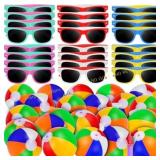 Kids Beach Party Favors: Balls & Sunglasses