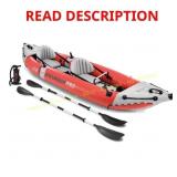 complete? Intex Sit 2 Person PVC Kayak