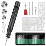 37 Bit Electric Engraving Pen USB Rechargeable
