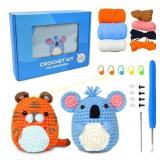 Ovatt Crochet Kit: Bluey Characters Amigurumi
